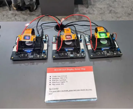 全球首款4K MicroLED投影亮相